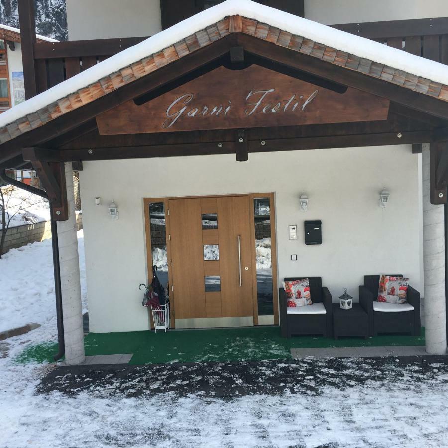 Garni Festil Hotel Campitello di Fassa Buitenkant foto